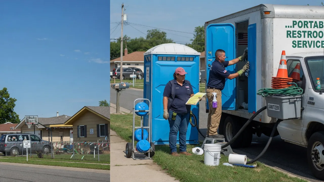 Portable Toilet Rental in Collins, OH near me